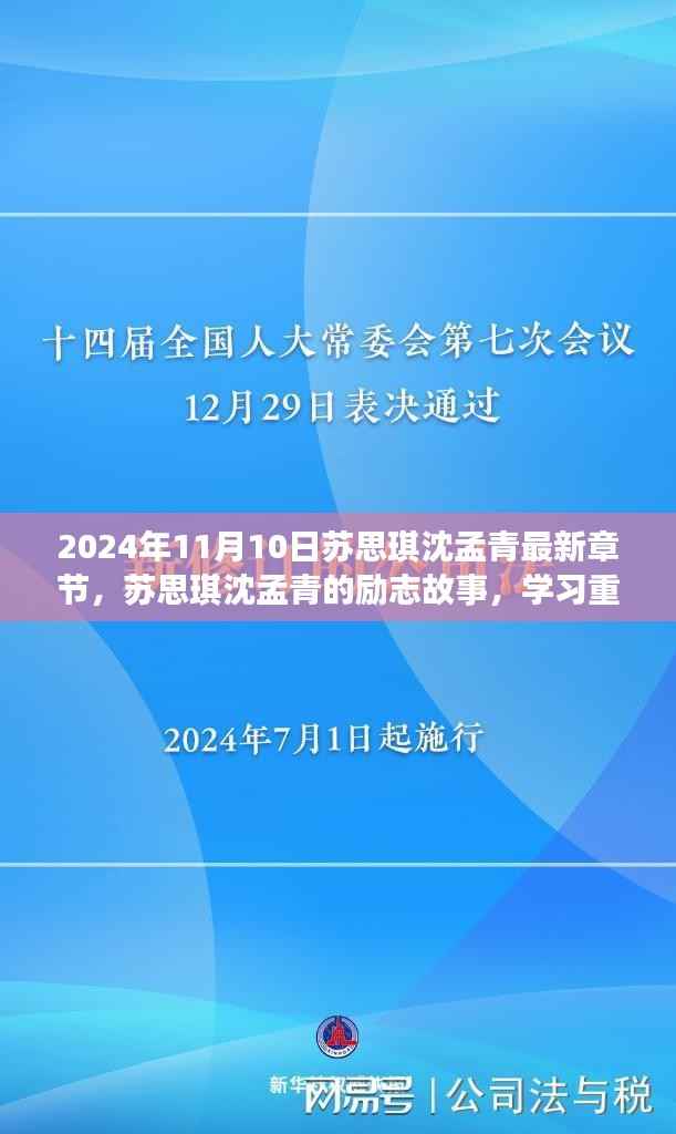 苏思琪沈孟青的励志故事,学习重塑人生,自信成就未来(最新章节 2024年11月10日)