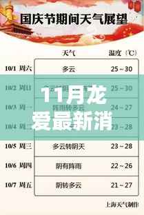 揭秘十一月龙爱最新动向与深度解析,最新消息一览