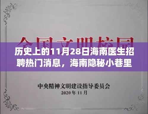 揭秘海南隐秘小巷名医招募故事,历史上的医生招聘热门日——11月28日深度解析