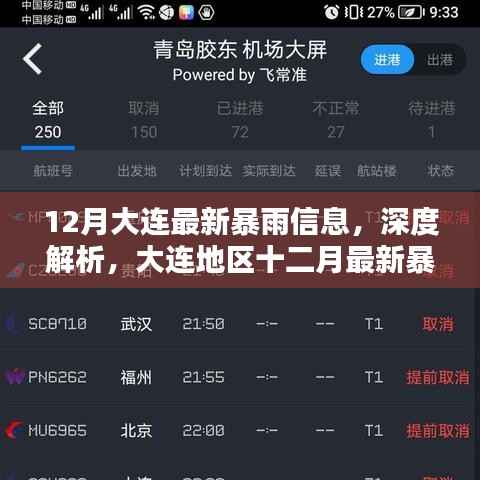 大连十二月最新暴雨信息深度解析与全面评测