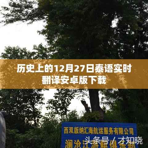 泰语实时翻译安卓版下载,历史下载时刻回顾