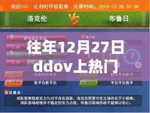 往年圣诞节倒数日DDOV掀起热潮