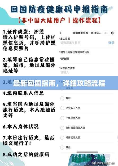 最新回国指南,详细攻略流程