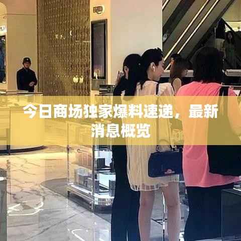 今日商场独家爆料速递,最新消息概览