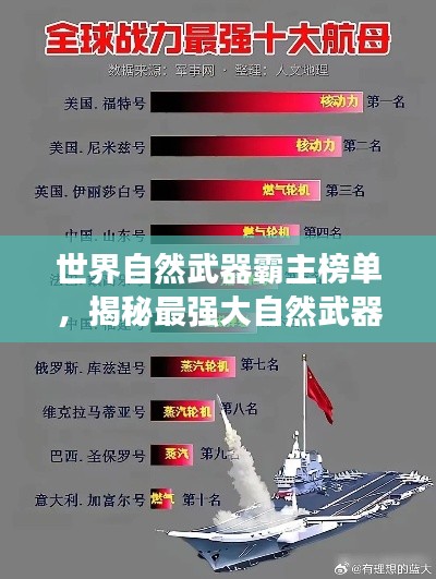 世界自然武器霸主榜单,揭秘最强大自然武器排名!